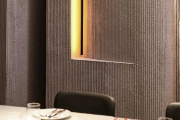 Flexible Stone Hardness Consideration Close-up of a minor scratch on a flexible stone surface