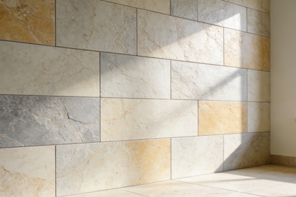 Interior design with flexible stone wall panels