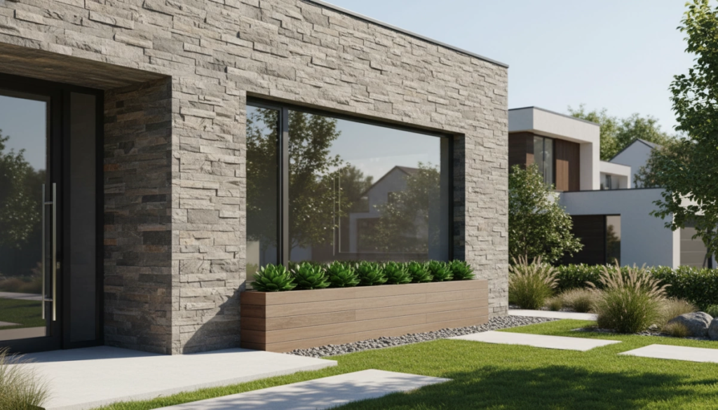 Flexibler Steindekor Außenleitfaden Vorteile Typen Installation