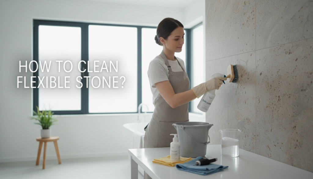 كيفية تنظيف الحجر المرن دليل العناية والصيانة