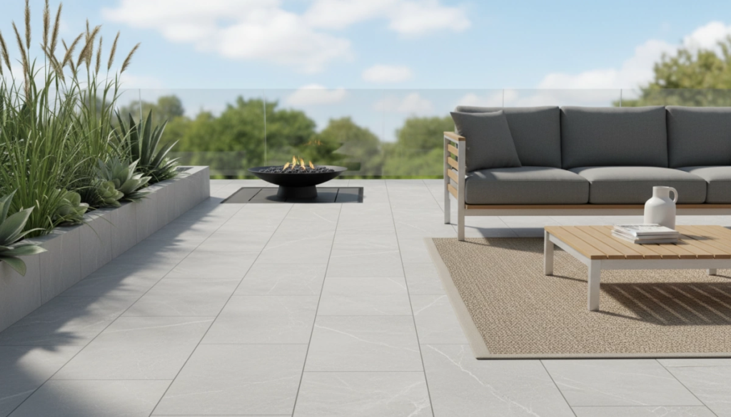 Gabay sa Outdoor Porcelain Floor Tile Mga Benepisyo, Uri, at Gamit