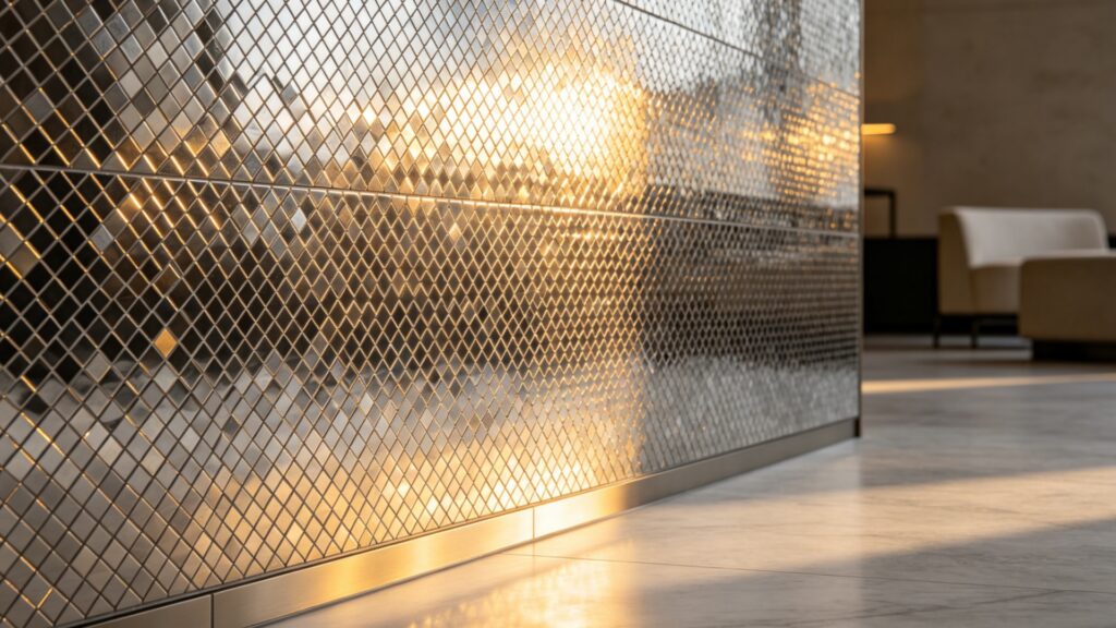 How to Grout Stainless Steel Mosaic Tiles Stones and Tiles