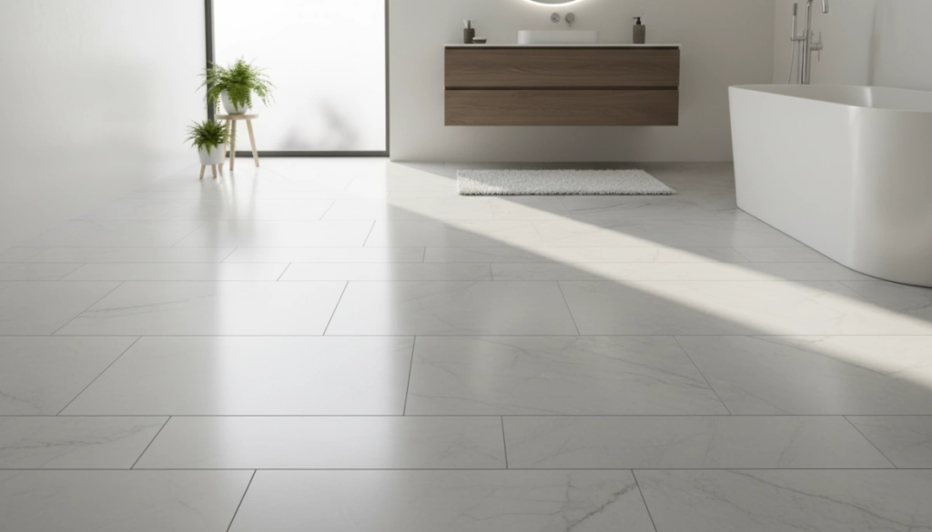 Porcelain Floor Tiles for Bathroom Ideas and Benefits