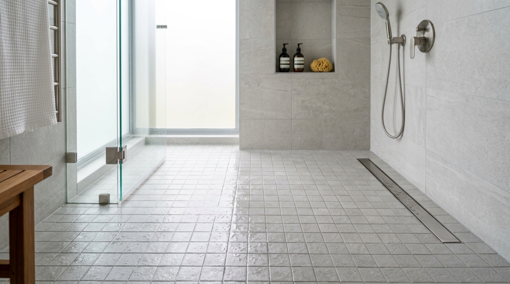 Порcelain душ бөлмесінің еден тақталары Қауіпсіздік бойынша нұсқаулық