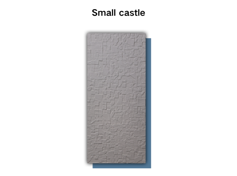 Revêtement de pierre flexible - Petit château - ASQOO5M