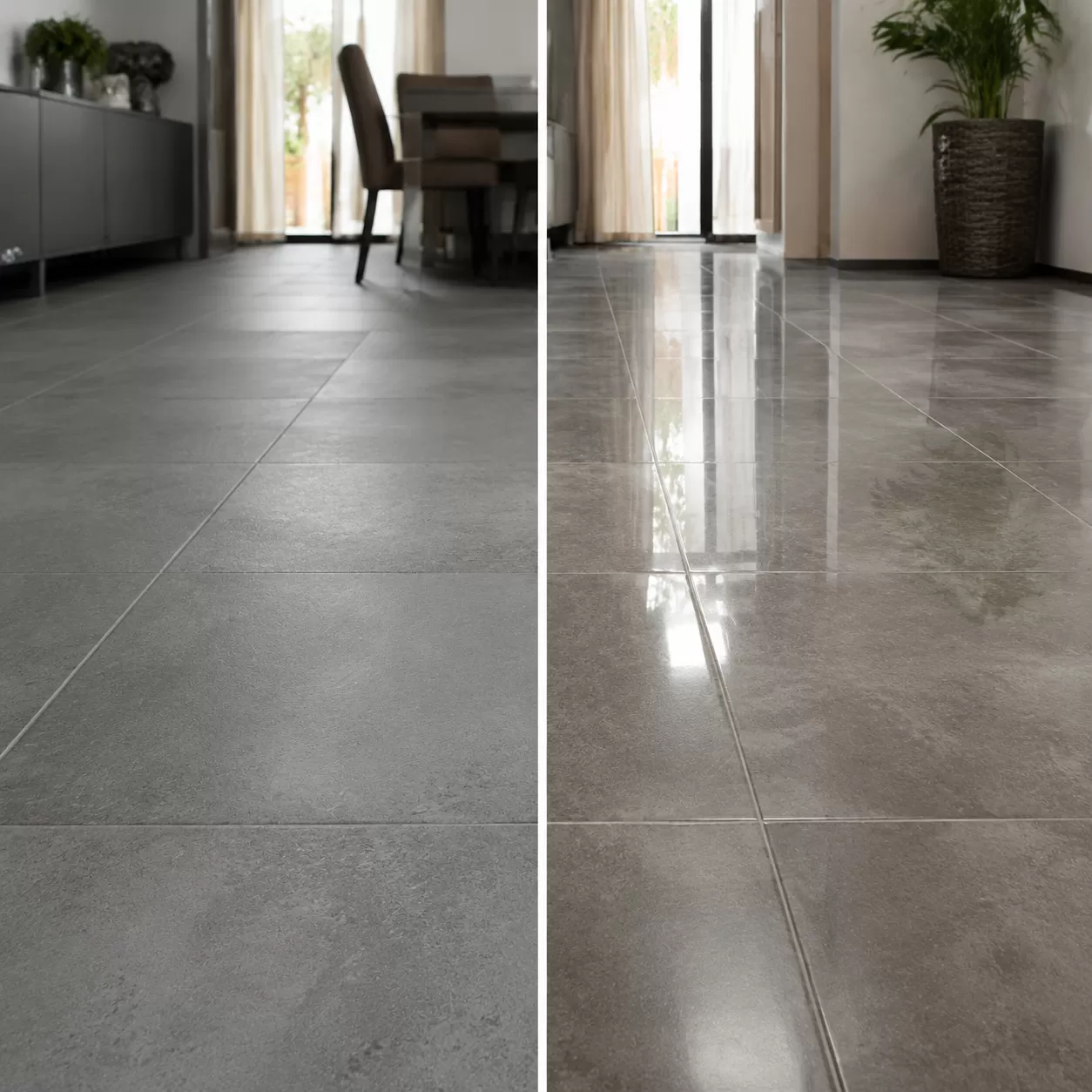 Can Matte Floor Tiles Be Varnished for a Shiny Wet Look