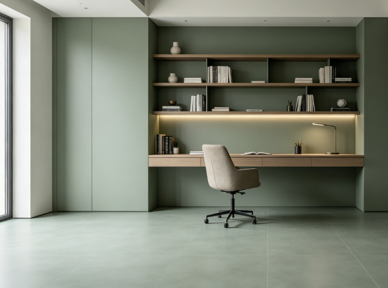 Porcelain na tile sa sahig - dobleng karga at buong katawan - E0SM-04PE
