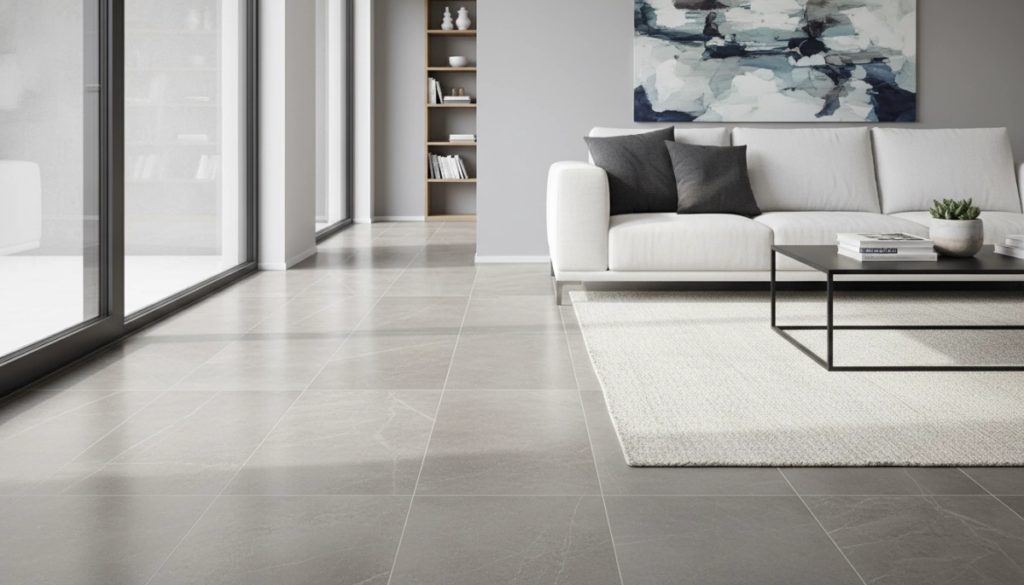 Guide des carreaux de sol en porcelaine grise Durable, Élégant, Moderne