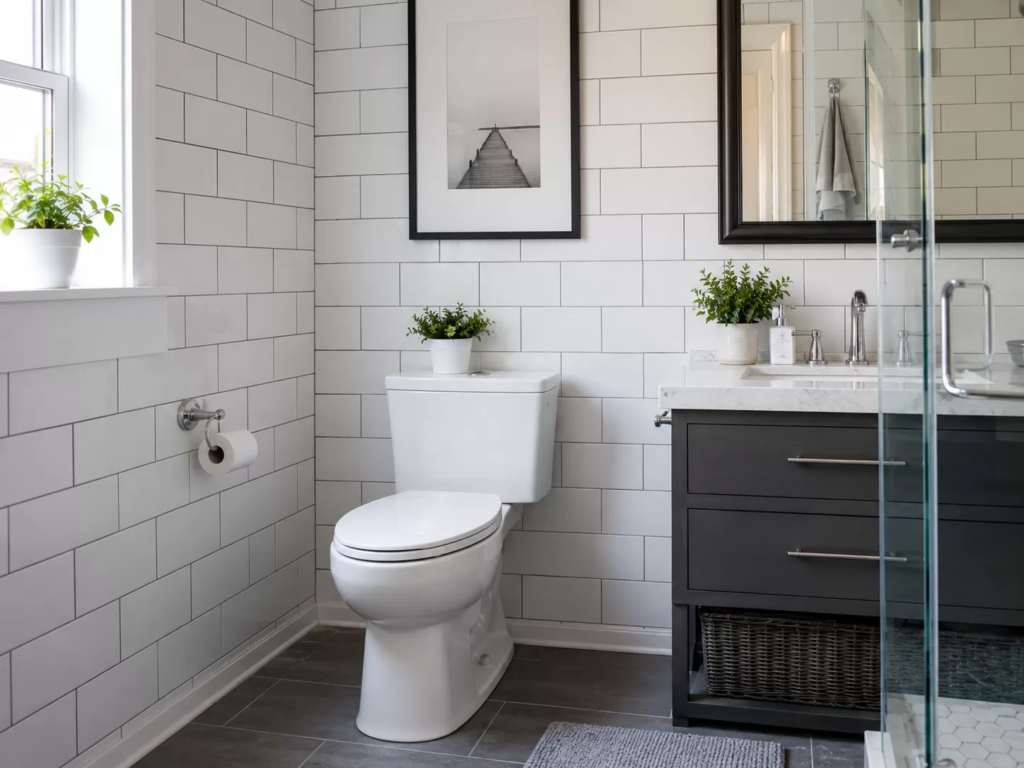 Bakit Pinakamainam ang Puting Tile para sa Dingding ng Banyo at Palikuran