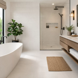 12 x 24 White Porcelain Tile
