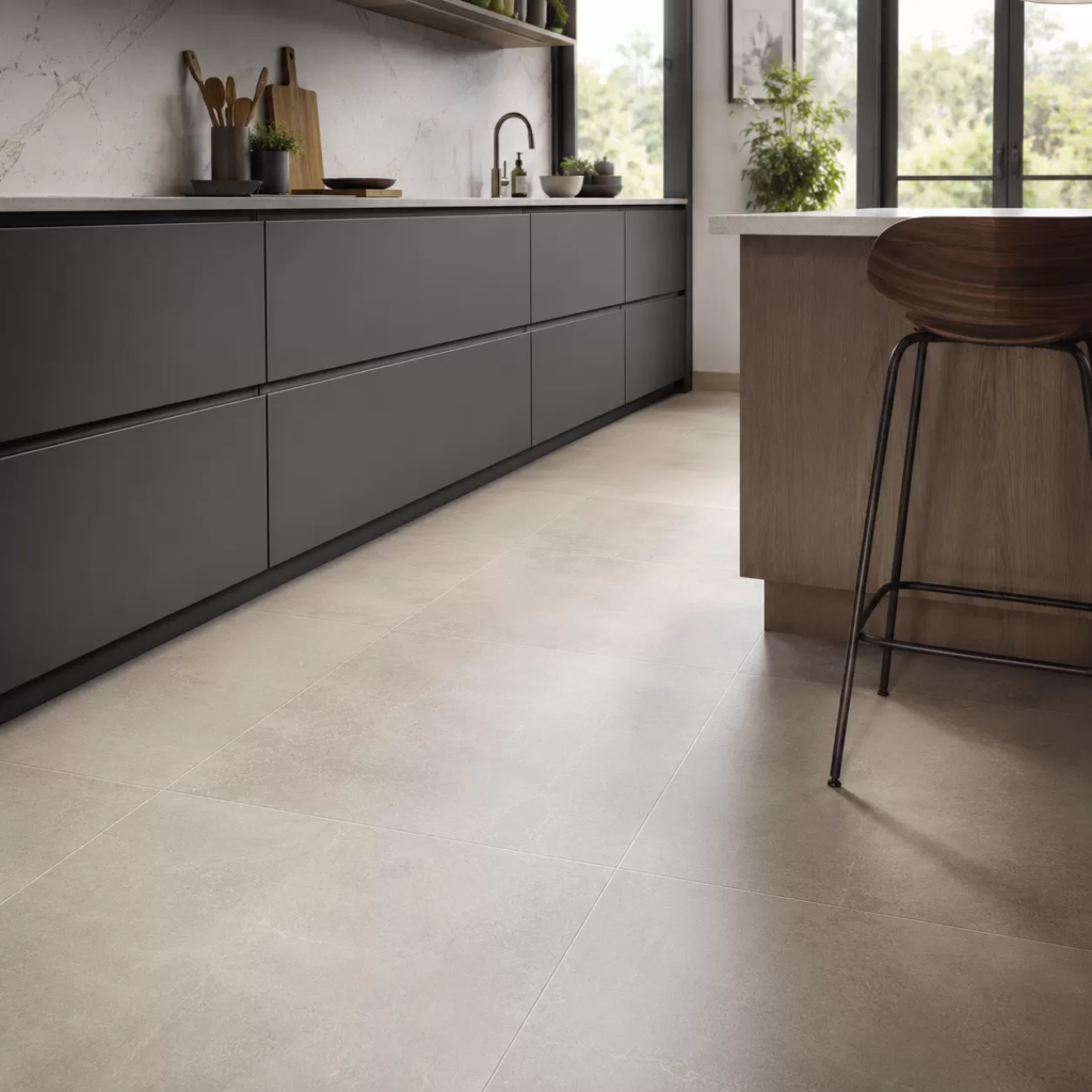 Are Satin Finish Tiles Good for Kitchen Floors