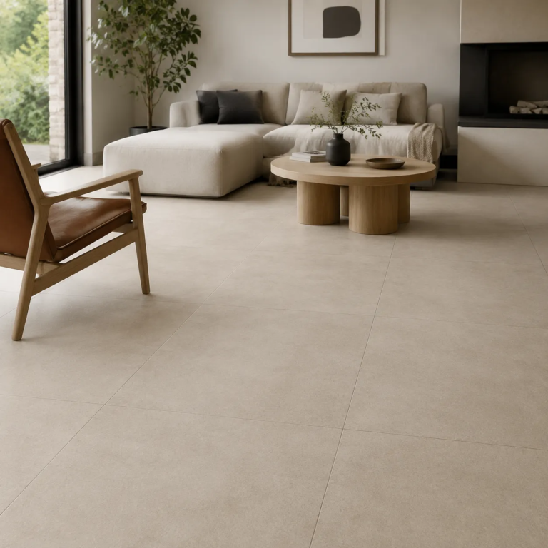 Luxe Sand Matte Porcelain Tile Guide Durability and Design